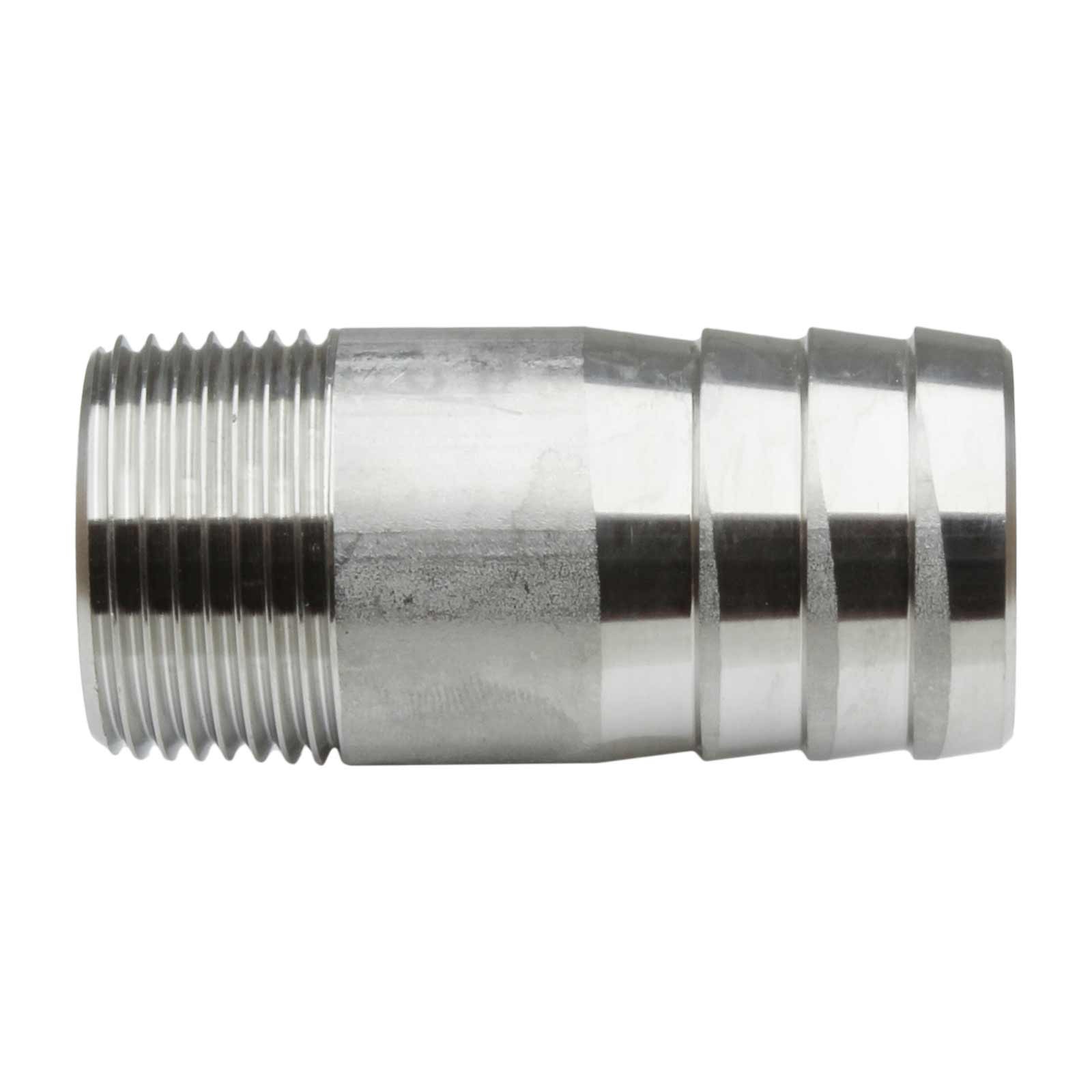 8601 Entronque Rosca-Manguera Inoxidable