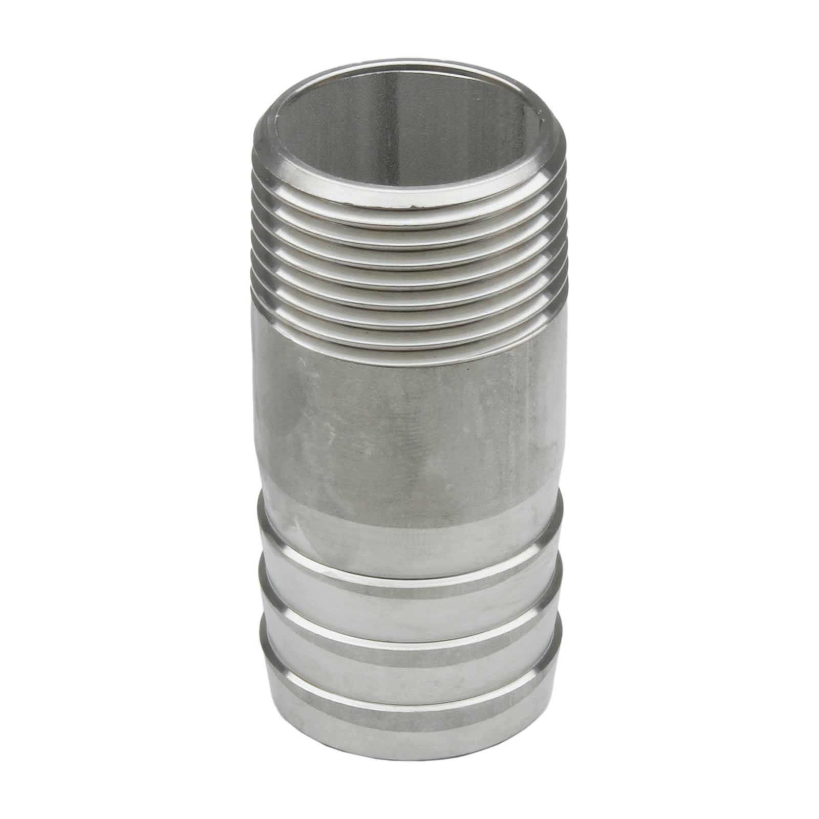 8601 Entronque Rosca-Manguera Inoxidable