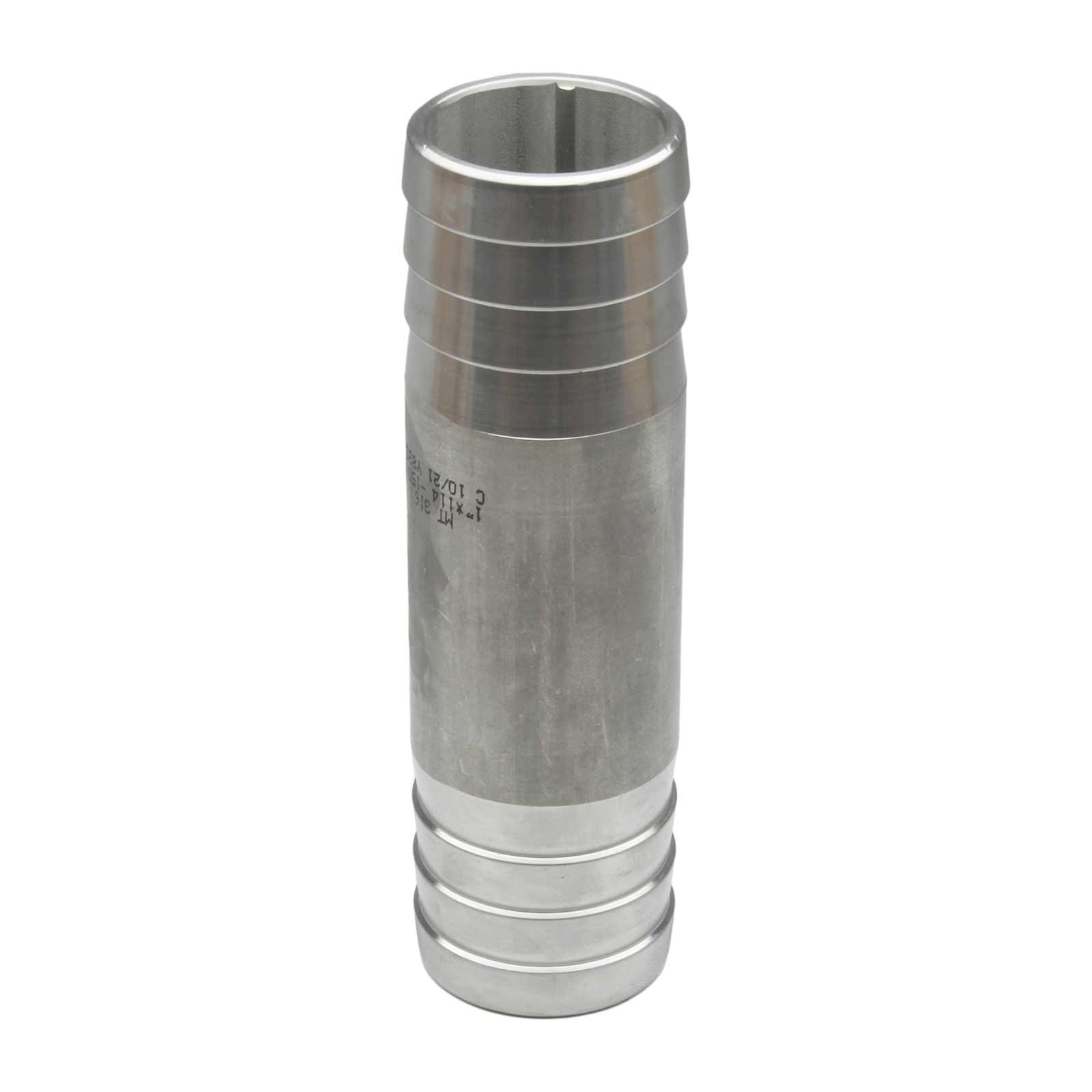 8602 Entronque Doble Manguera Inoxidable