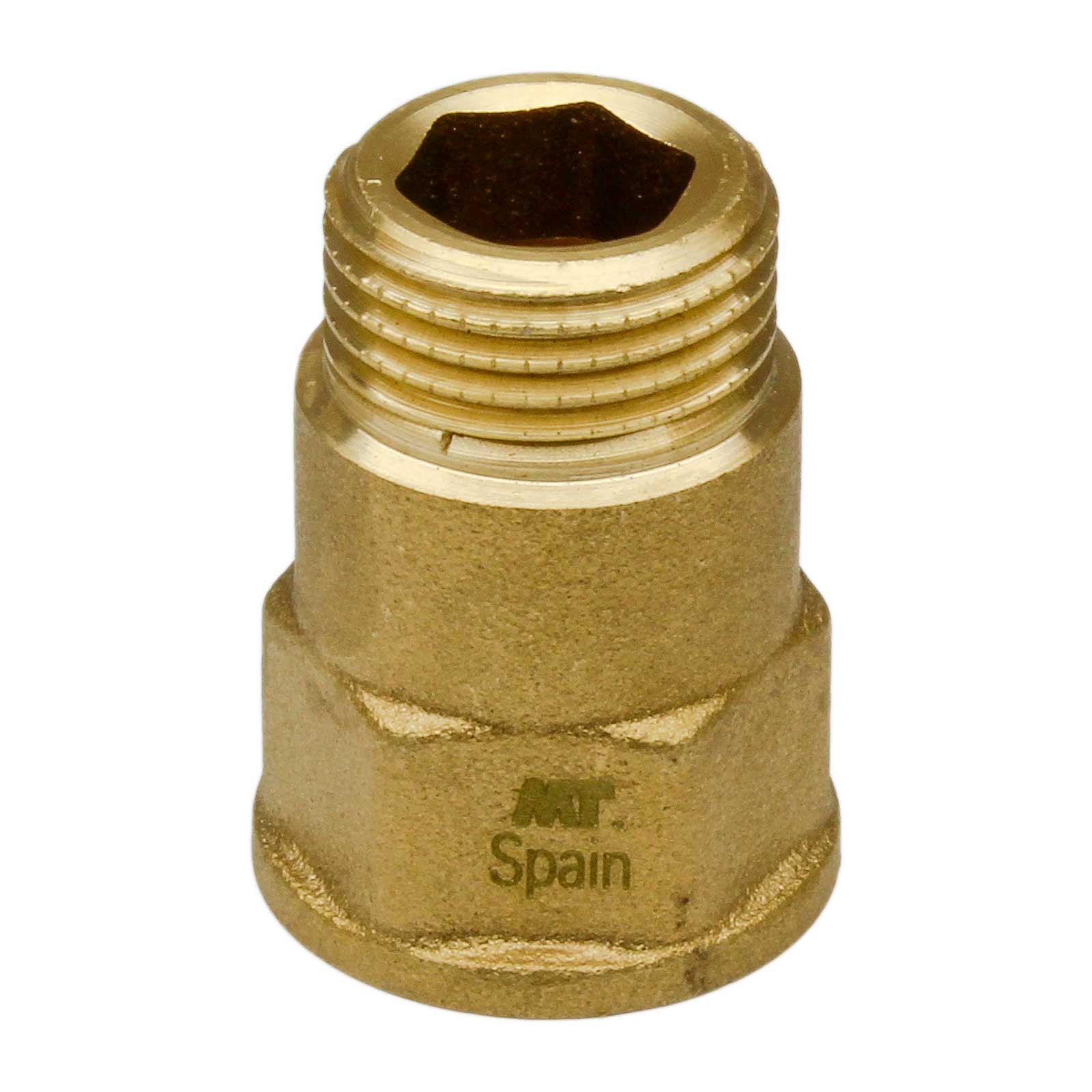 87530 Manguito Igual M-H (Hexágono Interior)