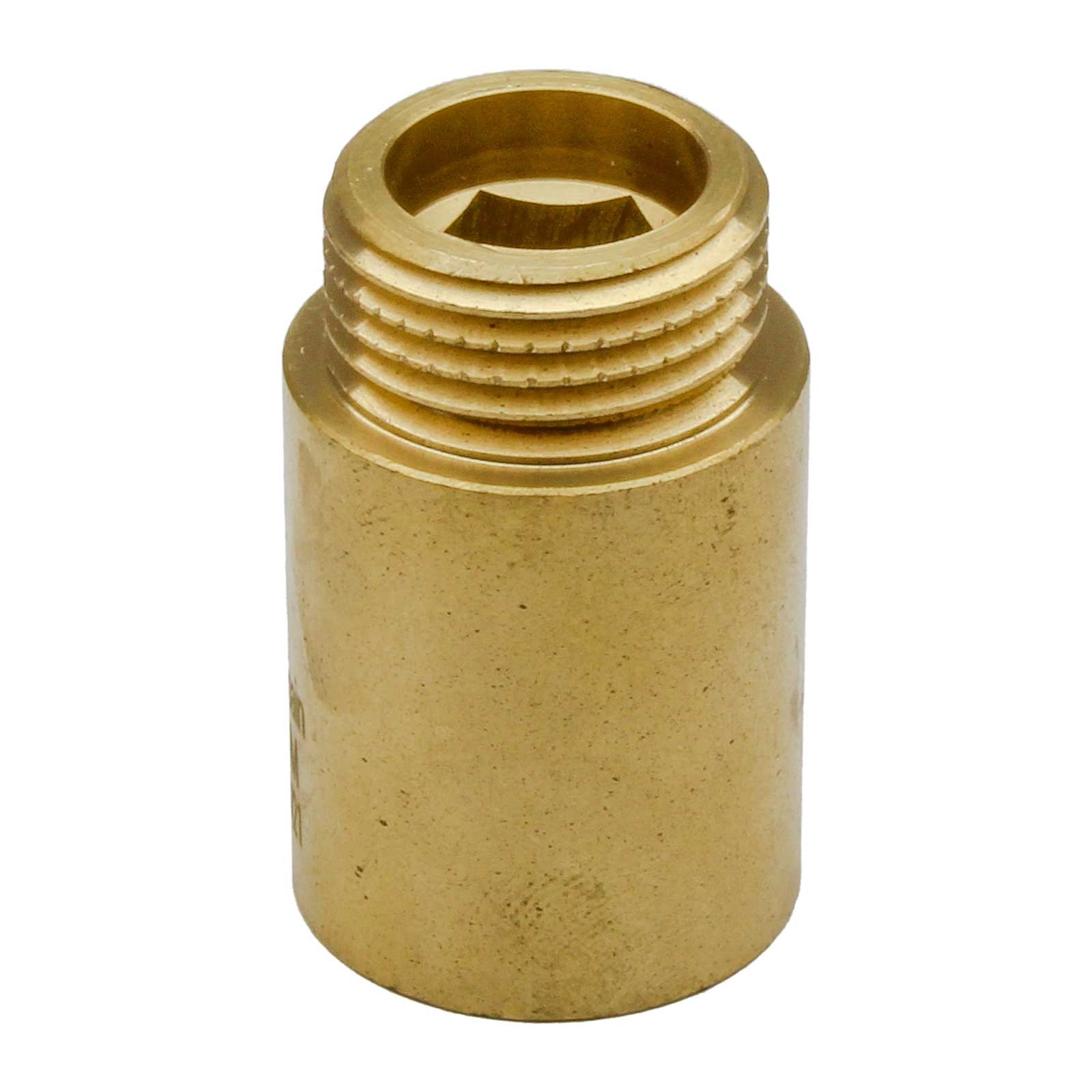 87533 Alargadera Acabado Latón M-H (Hexágono Interior)