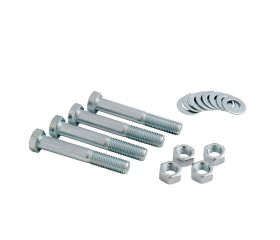 STZ93116 Set de 4 unidades: Tornillos Zinc 8.8 DIN931 M16 + Tuercas + Arandelas