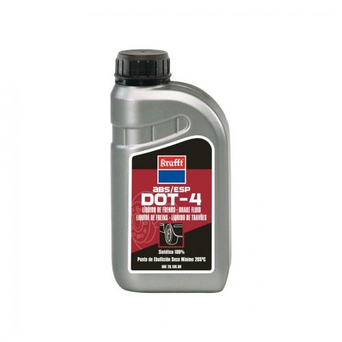 Líquido de Frenos DOT-4 ABS/ESP 500 ml Amarillento - Transparente. Plástico