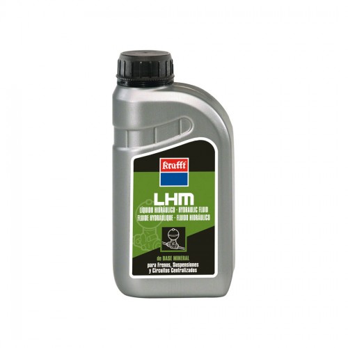 Líquido Hidráulico Mineral LHM 500 ml Verde - Transparente. Plástico