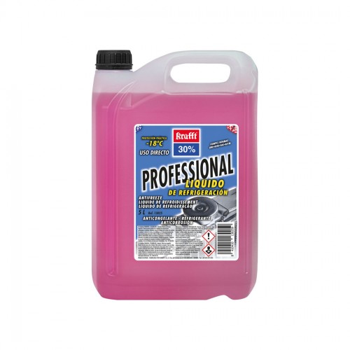 Anticongelante Refrigerante CC. 30% 5 L Rosa. Plástico