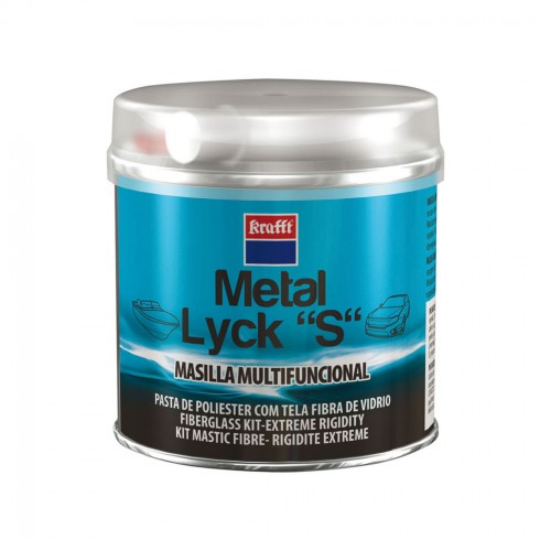 Metal-Lyck &quot;S&quot; 250 g Gris claro. Metal