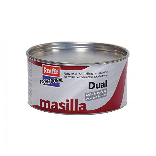 Masilla Universal de Relleno Y Acabado 1.5 kg Pasta sin aire - Blanca. Metal