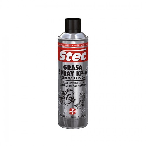 Grasa Spray KP-6 500 ml Negro. Metal