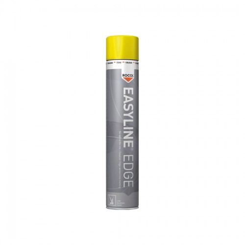 Easyline Edge® Marcadores Permanentes de Líneas En Aerosol 750 ml Amarillo. Metal