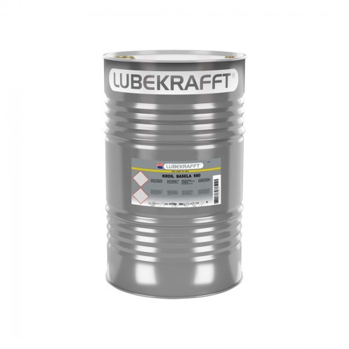 Lubekrafft® Kroil Basela 680 208 L Ámbar transparente. Metal