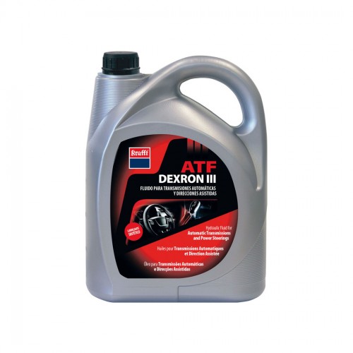 ATF Synthetic D3. dexron III 5 L Rojo. Plástico