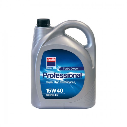 Profesional Turbo Diesel - SHPD E7 Sae 15W40 5 L Ámbar. Plástico