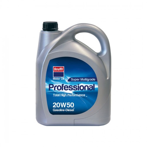 Profesional Super Multigrade Sae 20W50 5 L Ámbar. Plástico