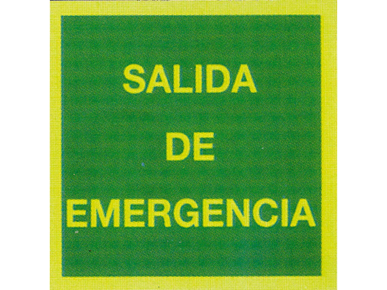 PLACA SEÑAL DE PLÁSTICO 210x210mm