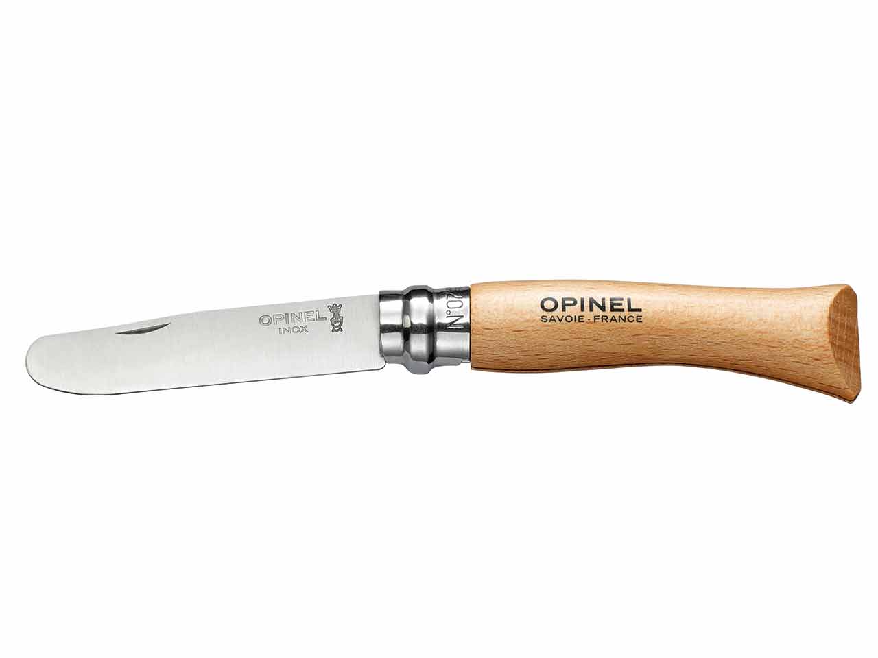 NAVAJA OPINEL ACERO INOXIDABLE PUNTA REDONDA