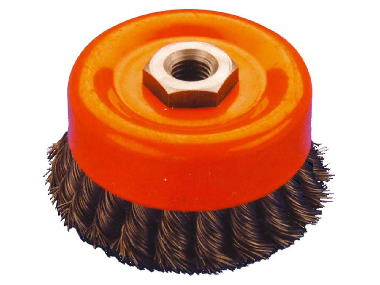 CEPILLO CONICO ACERO TRENZADO M14