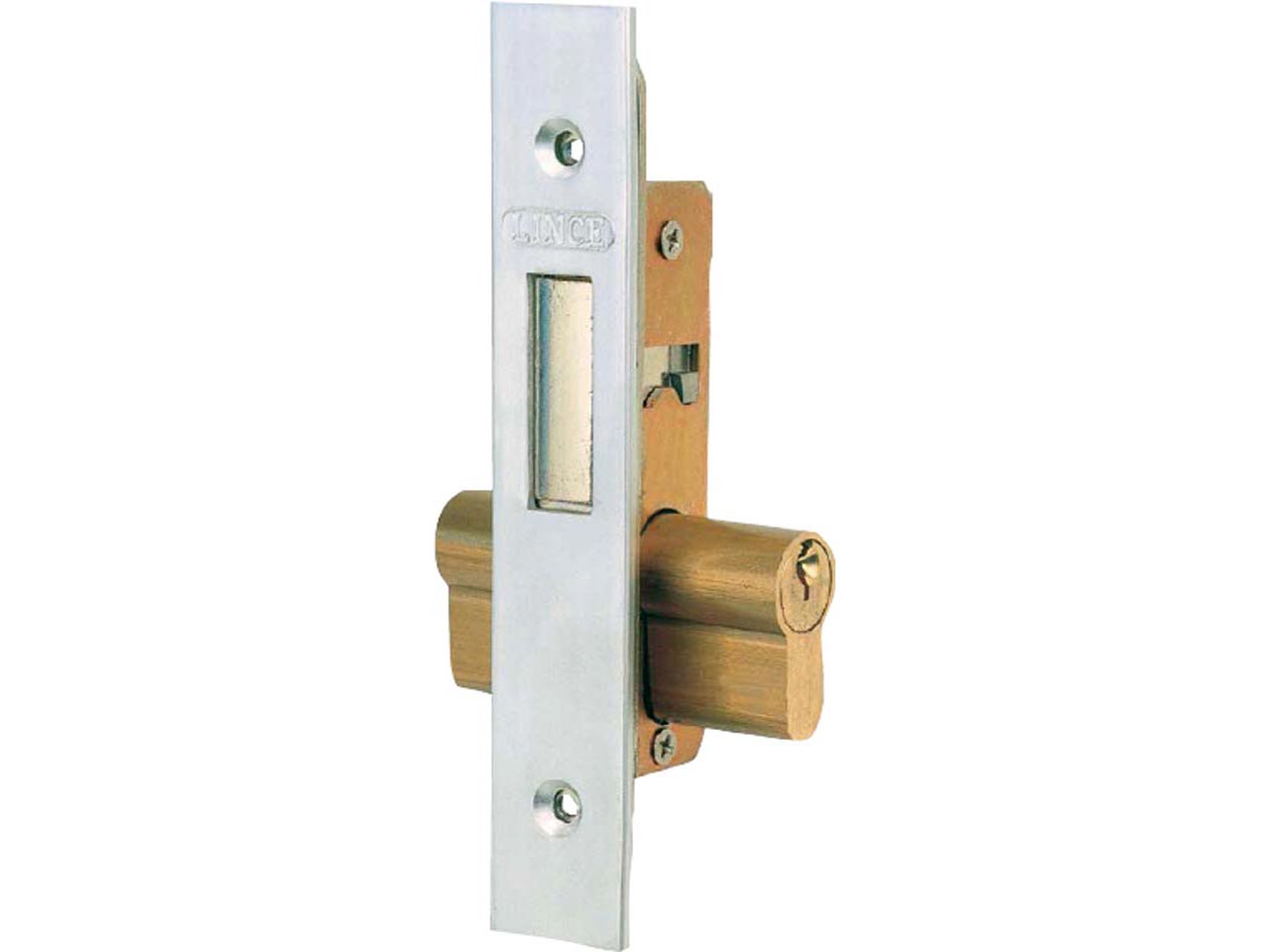 CERRADURA EMBUTIR METAL LINCE 5552 N