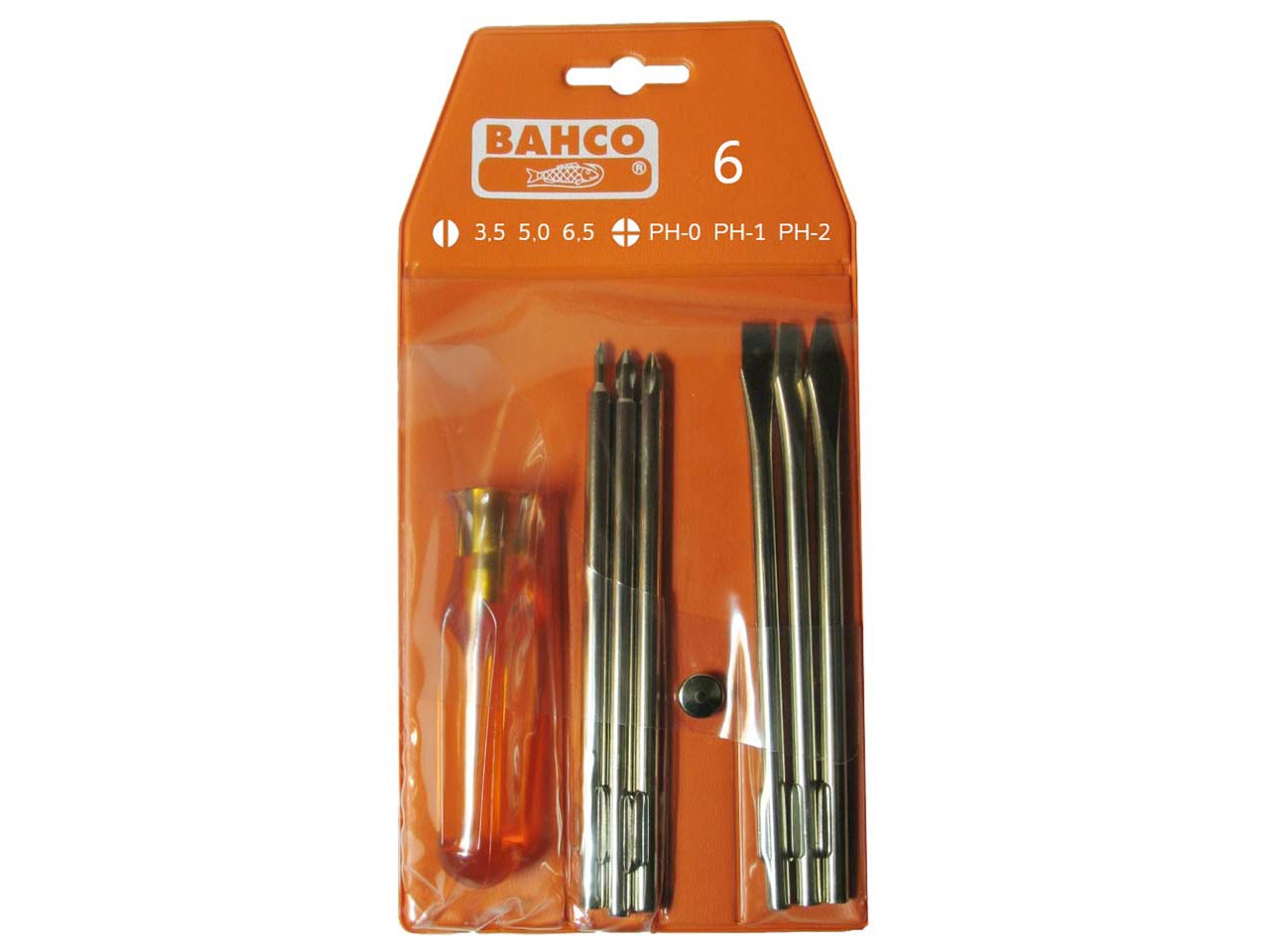 JUEGO DESTORNILLADORES 6 VARILLA INTERCAMBIABLE