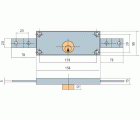 CERRADURA LINCE PARA PERSIANA METAL 5511