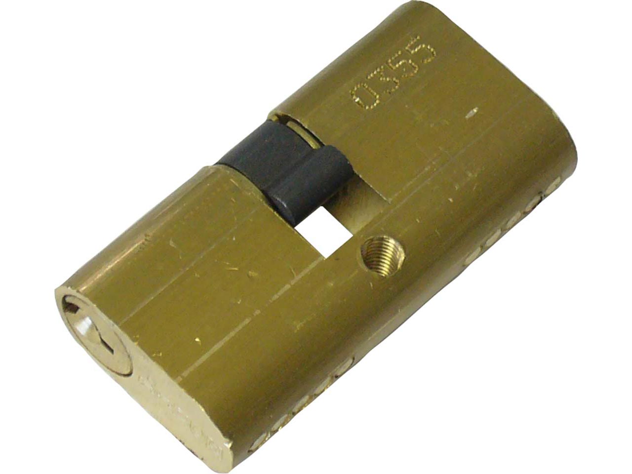 CILINDRO LINCE C0 OVALADO LATÓN R 10,5mm