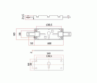 CERRADURA SAG PERSIANA EP3 AACL0013