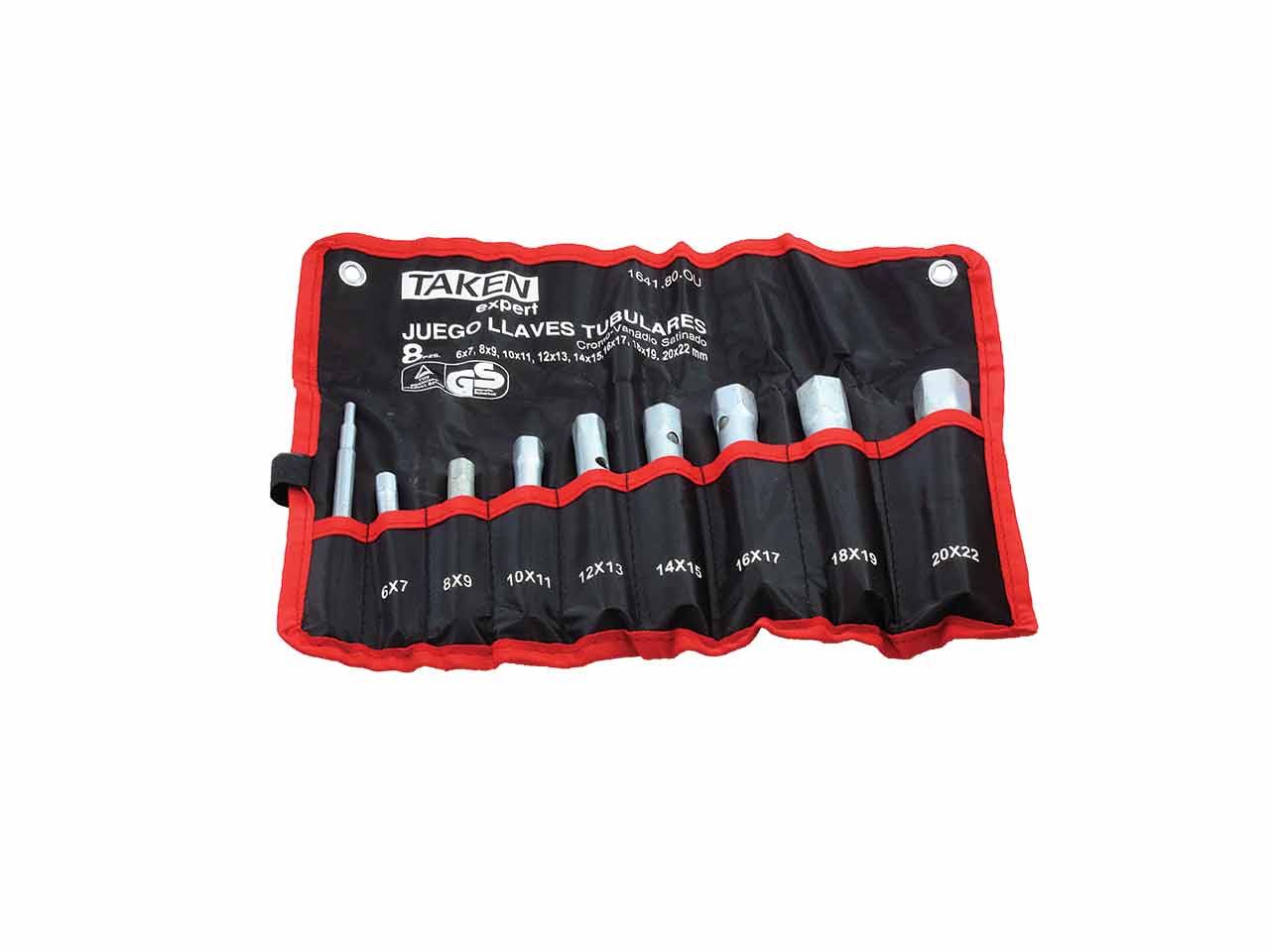 JUEGO 8 LLAVES TUBUO TAKEN + VARILLA APRIETE