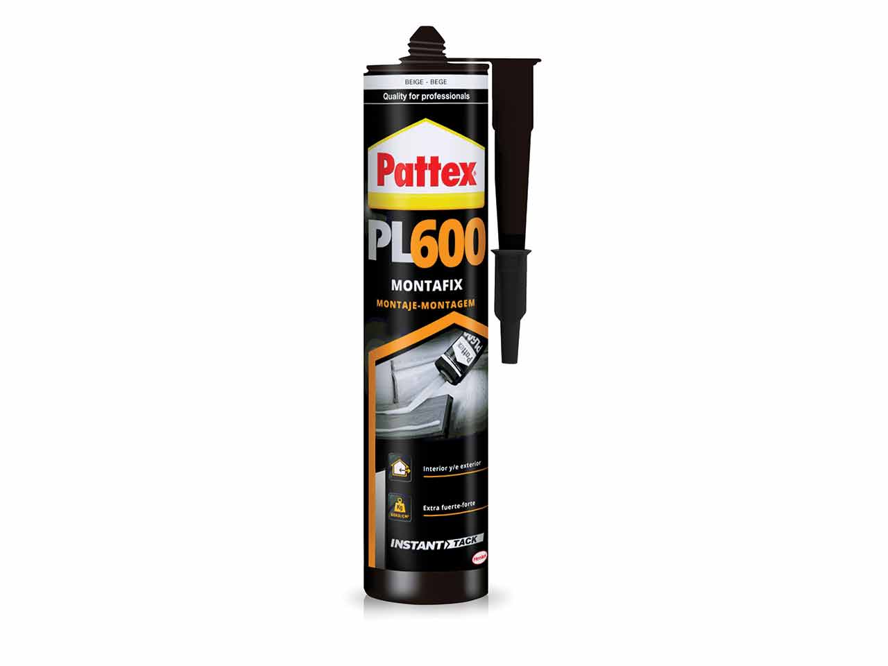 ADHESIVO MONTAJE PATTEX MONTAFIX PL 600 300ml