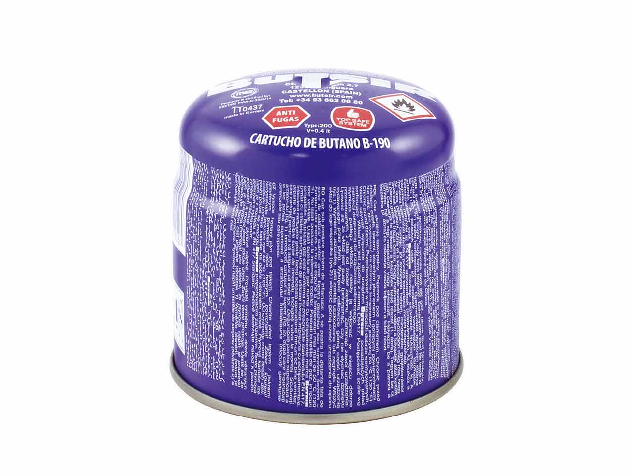 CARTUCHO GAS B-190 190gr