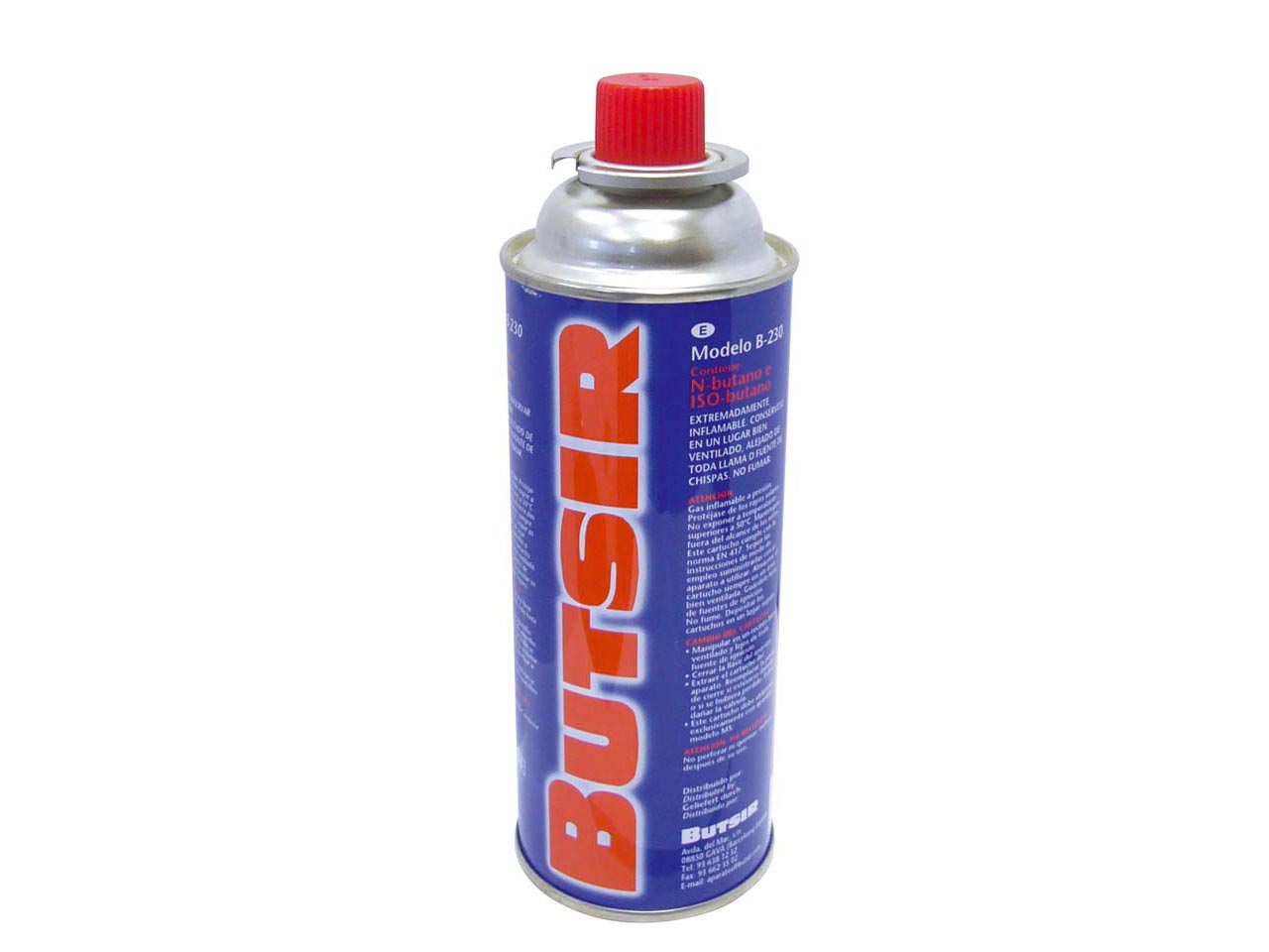 CARTUCHO GAS BUTANO AZUL B-250 227gr