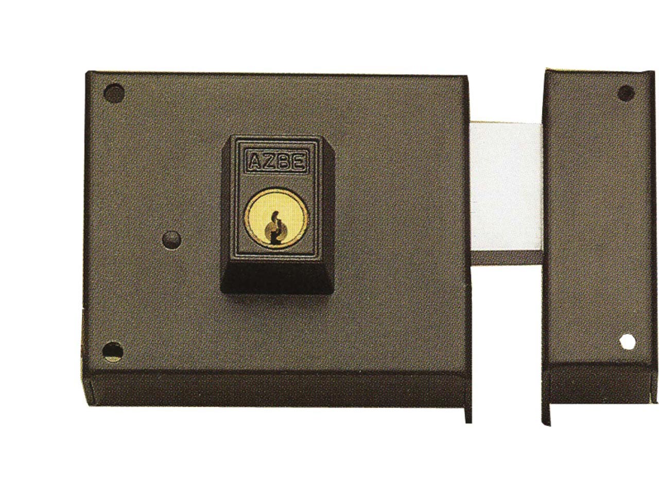 CERRADURA SEGURIDAD SOBREPONER AZBE - YALE MODELO 124