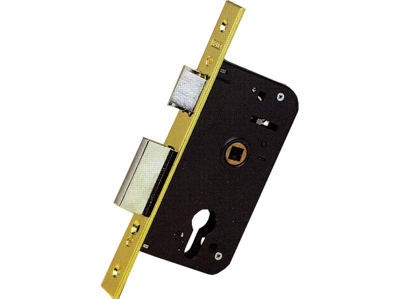 CERRADURA EMBUTIR AZBE - YALE MADERA MODELO 600