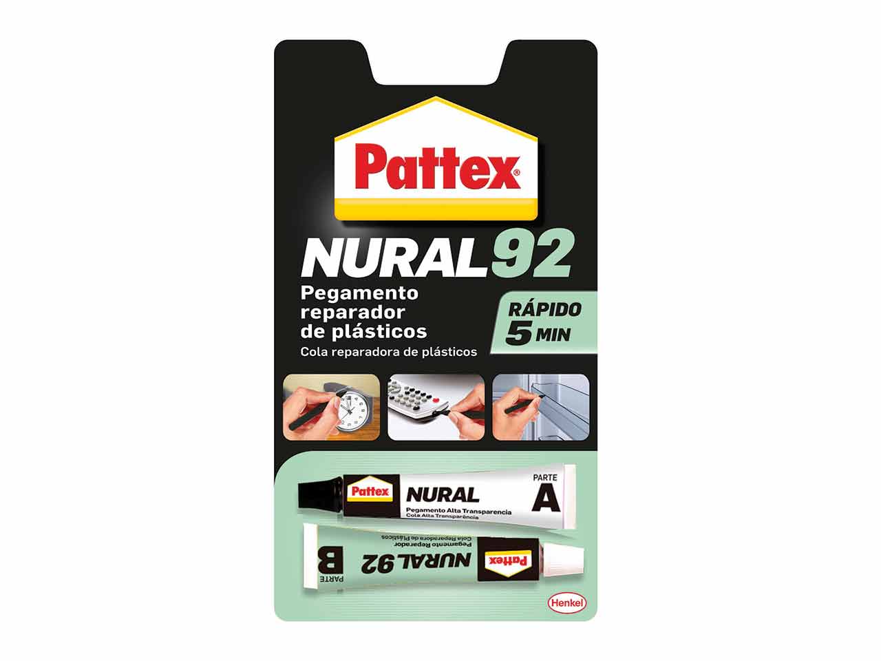 REPARADOR PLASTICOS PATTEX NURAL 92 22gr