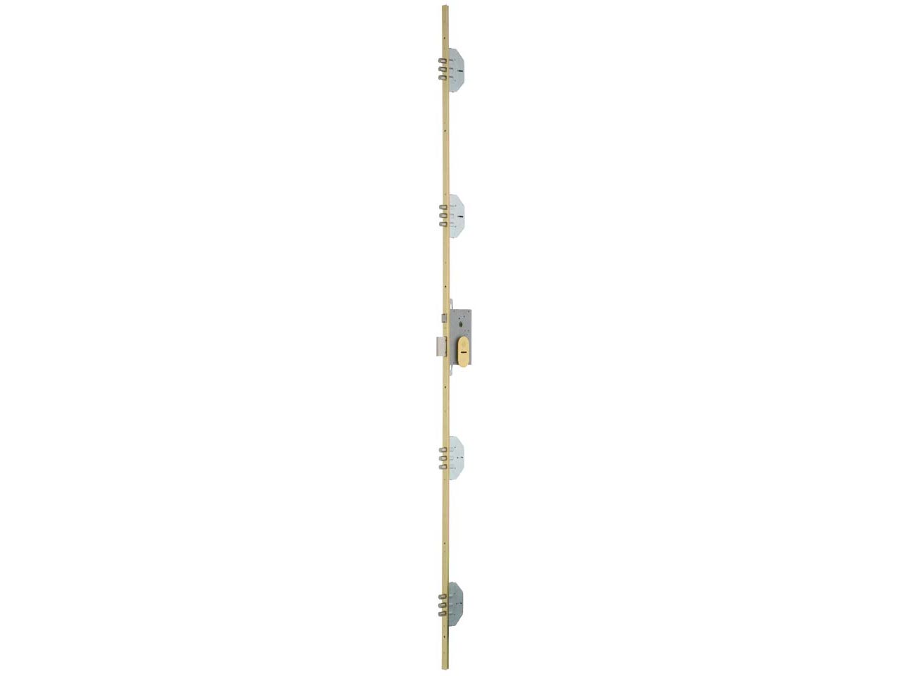 CERRADURA SEGUIRIDAD EMBUTIR MADERA SISTEMA GORJAS 3 PUNTOS MCM 808-5