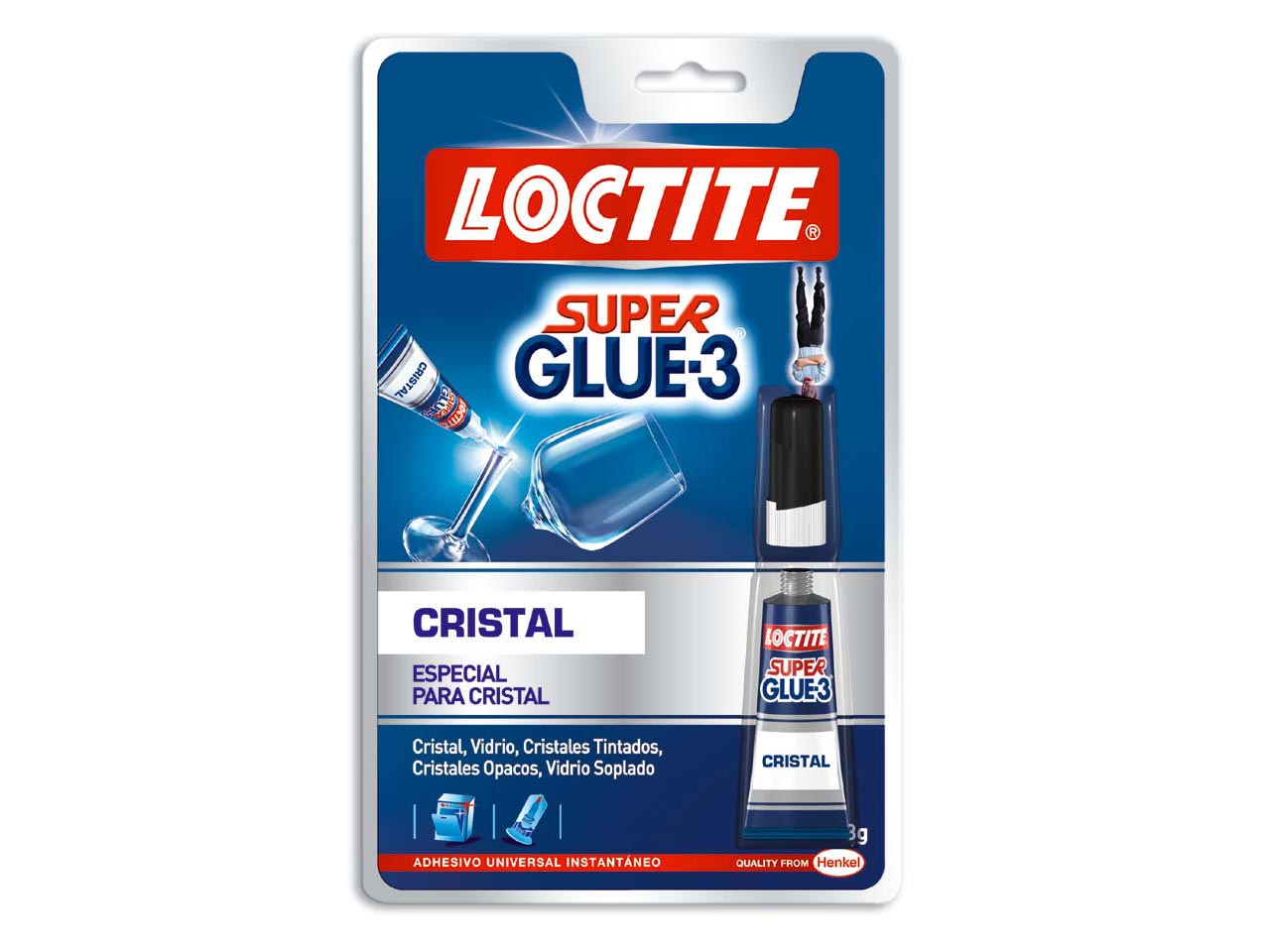 PEGAMENTO INSTANTANEO LOCTITE SUPER GLUE CRISTAL 3gr