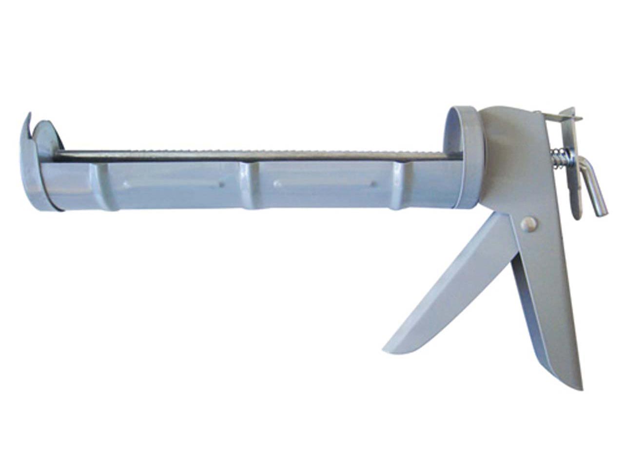 PISTOLA PARA TUBO SILICONA CREMALLERA