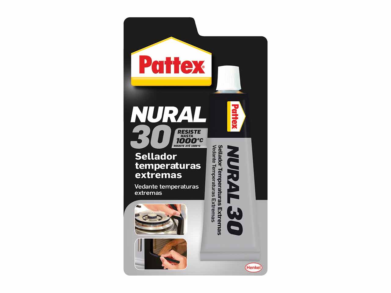 SELLADOR TEMPERATURAS EXTREMAS PATTEX NURAL 30 140gr