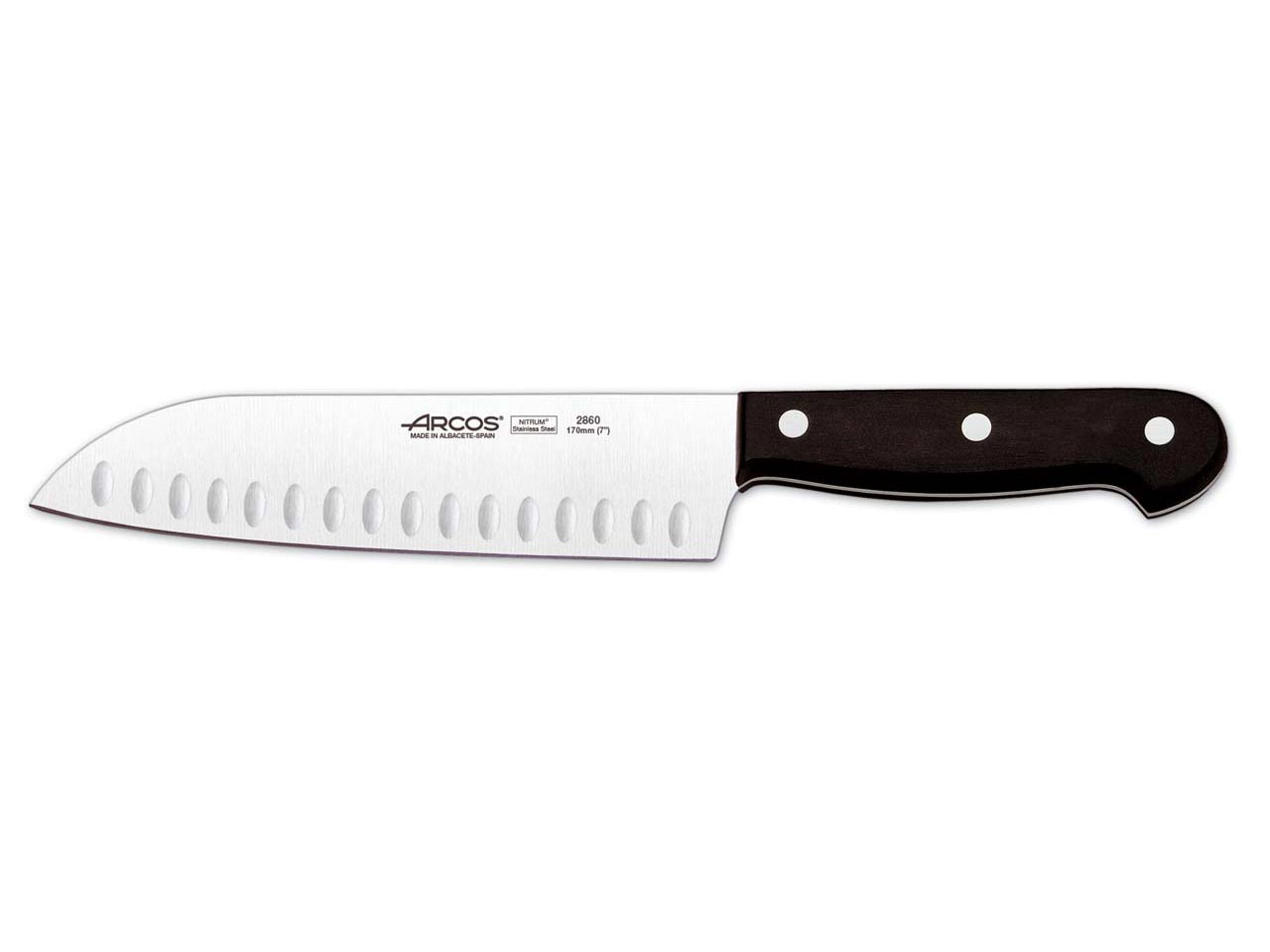 CUCHILLO SANTOKU MANGO POLIOXIMETILENO