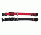 COLLAR PARA PERRO ARPPE REGULABLE NYLON 18-35cm ROJO