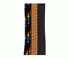 CORREA PARA PERRO ARPPE NYLON REDONDO 1,6cm 110cm ARCO IRIS