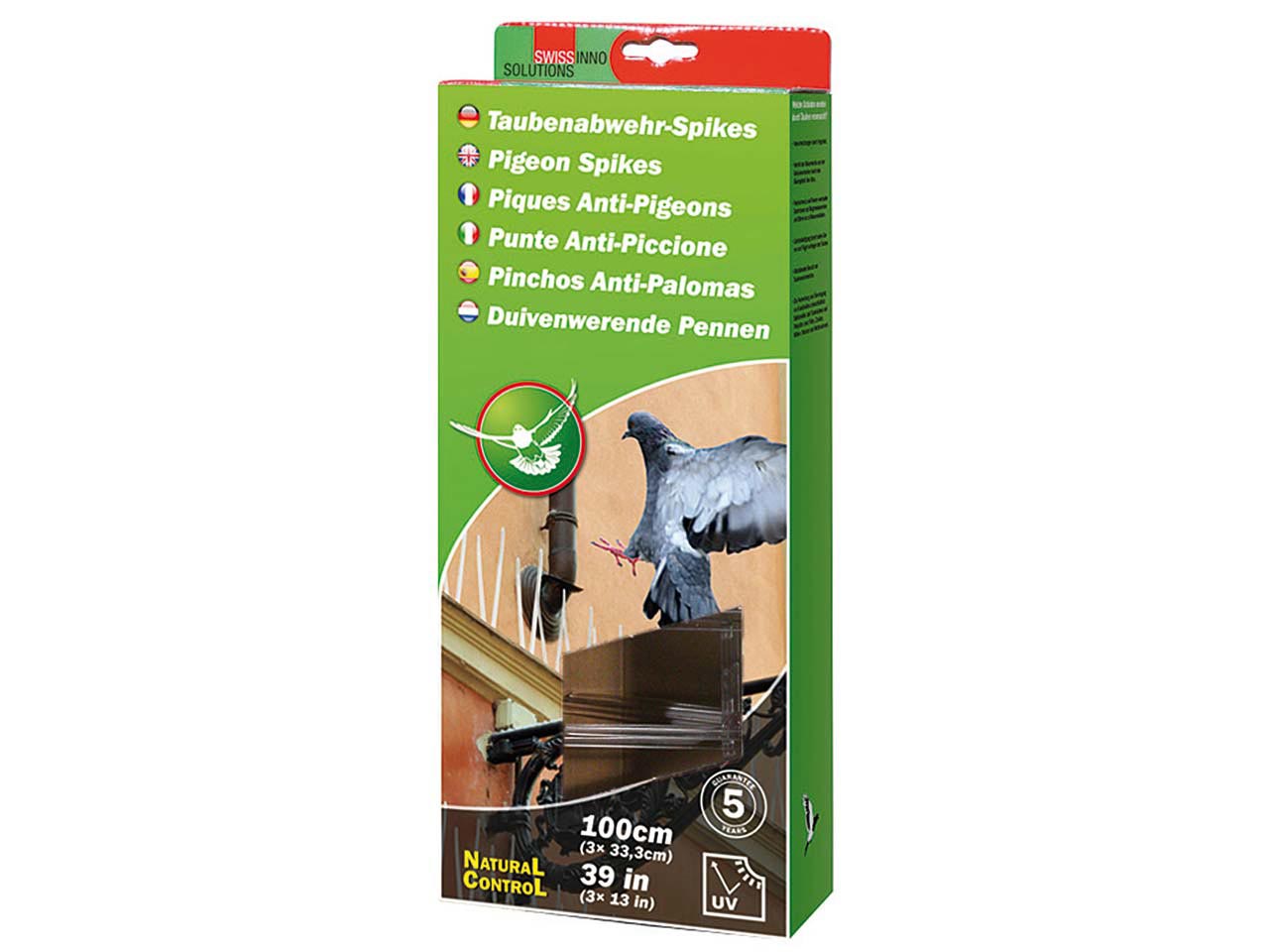﻿PINCHO AHUYENTA PÁJAROS Y PALOMAS 100CM