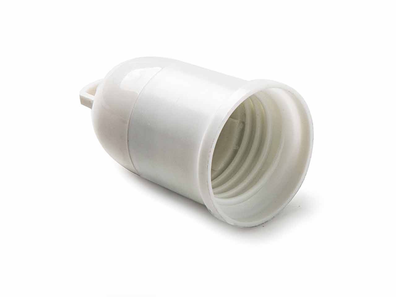 PORTALAMPARAS FAMATEL PROVISIONAL E-27 BLANCO