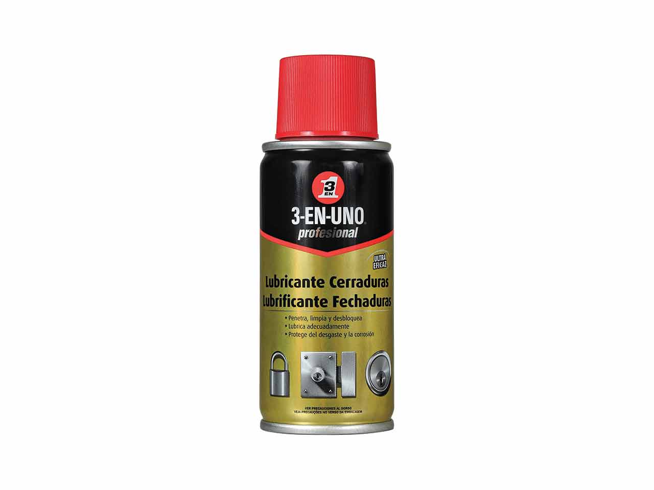 LUBRICANTE 3-EN-UNO CERRADURAS SPRAY