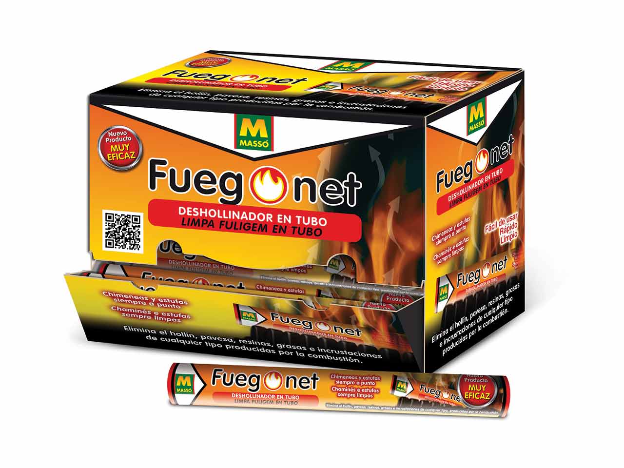 DESHOLLINADOR 175gr FUEGO NET