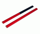 LÁPIZ CARPINTERO BARNIZADO ROJO 18cm