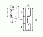ABREPUERTAS ELECTRICO DORCAS SERIE 54 CORTO NF/SG 5432001/S