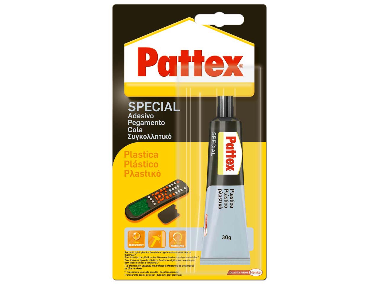 ADHESIVO PATTEX ESPECIAL PLÁSTICO