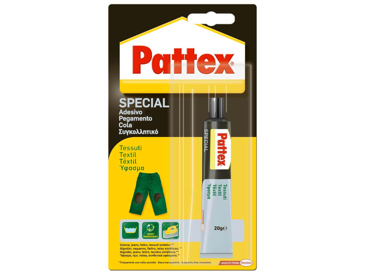 ADHESIVO PATTEX ESPECIAL TEXTIL