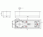 CIERRA PUERTAS PARA SUELO BTS-75V CON FIJACION 90º