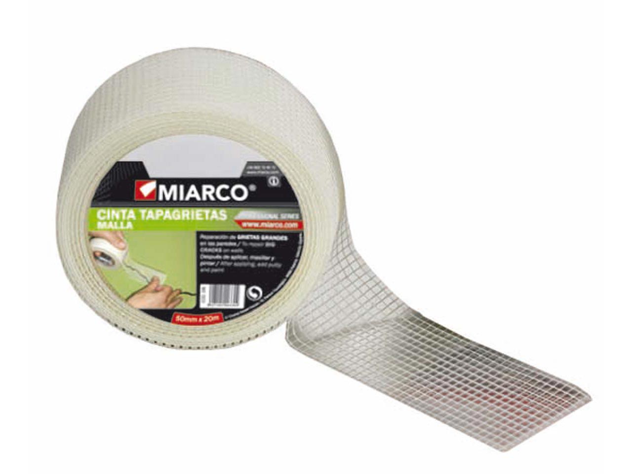 CINTA TAPAGRIETAS NO ADHESIVA DE FABRA DE VIDRIO