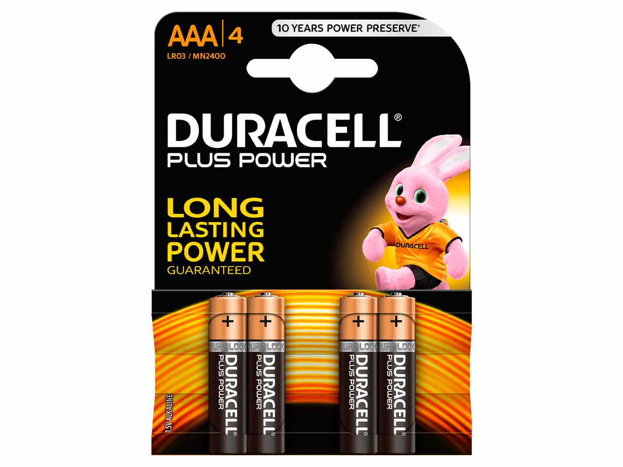 PILA ALCALINA DURACELL LR03 (4 unds)